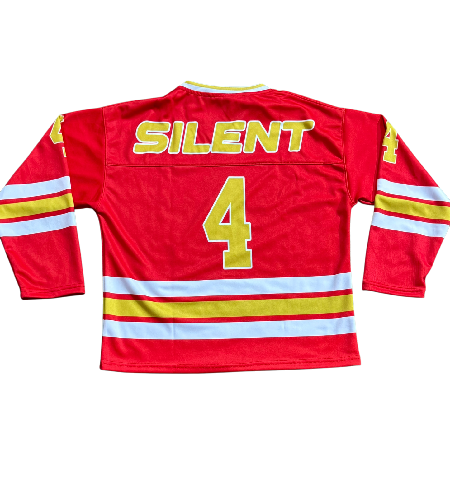 RED SILENT HOCKEY JERSEY