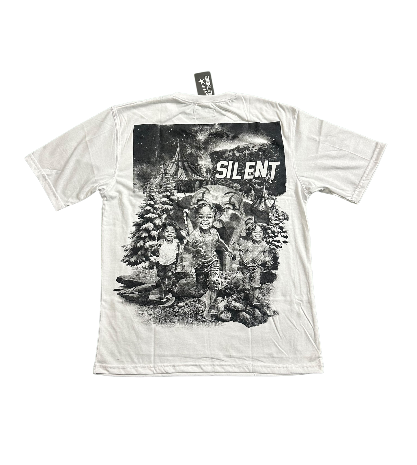 SILENT KIDS TEE WHITE