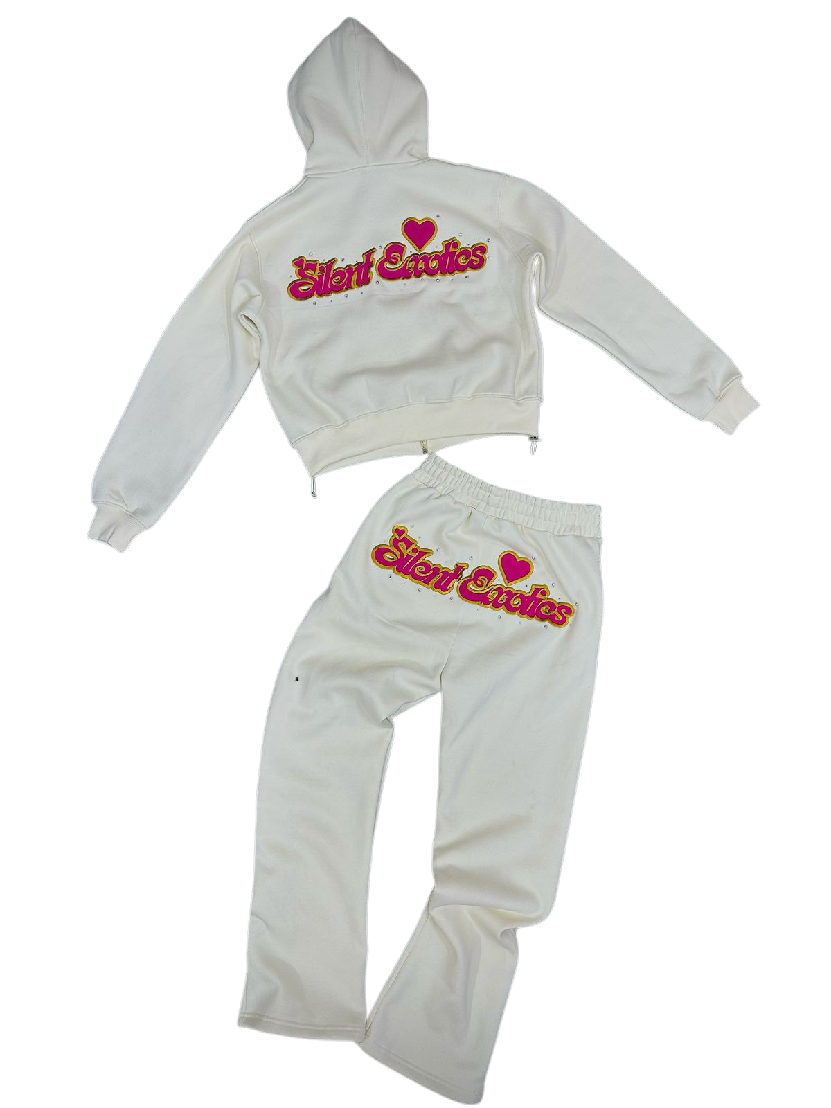 CREAM LADIES SILENT SET