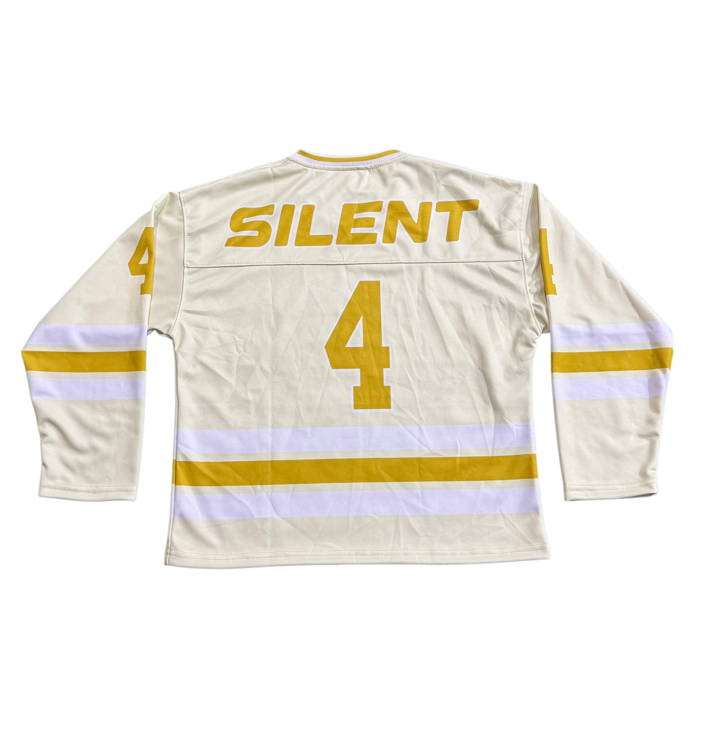 CREAM SILENT HOCKEY JERSEY