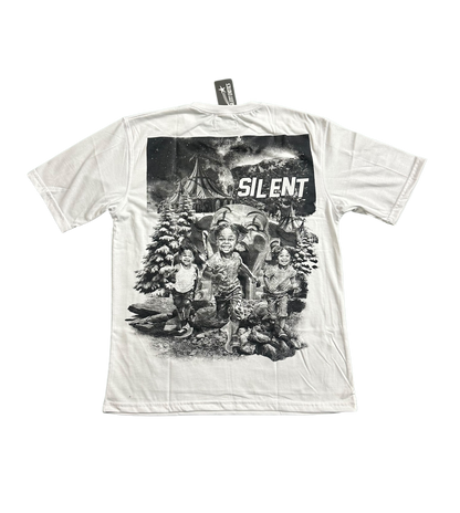 SILENT KIDS TEE WHITE