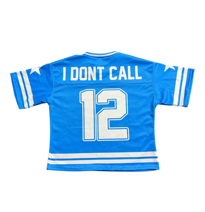 BLUE SILENT FOOTBALL JERSEY