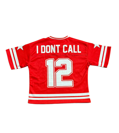 RED SILENT FOOTBALL JERSEY