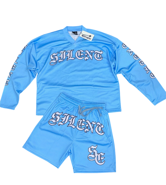 SKI BLUE SILENT SET