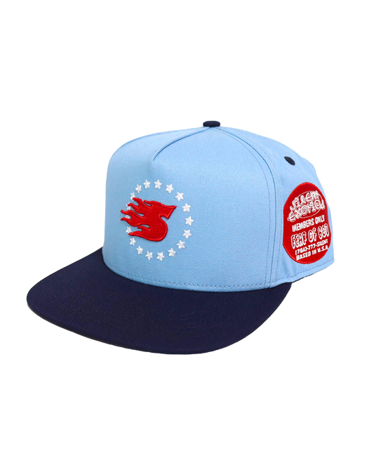 SKY BLUE SNAPBACK